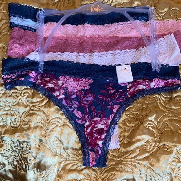 Hush 5 pack Thongs - Picture 1 of 4